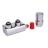 VHX sets (X-tra Collection), VHX-DUO, RAX, Angle, dual 50 mm connection, Chrome VHX套件(X-Tra Collection),VHX-DUO,RAX,角,双50毫米连接,Chrome