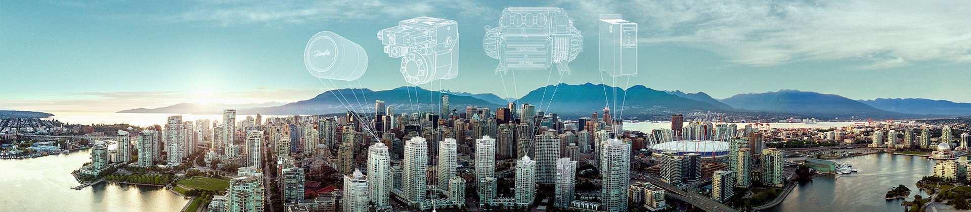 显示Danfoss产品的天际线betway88必威手机版