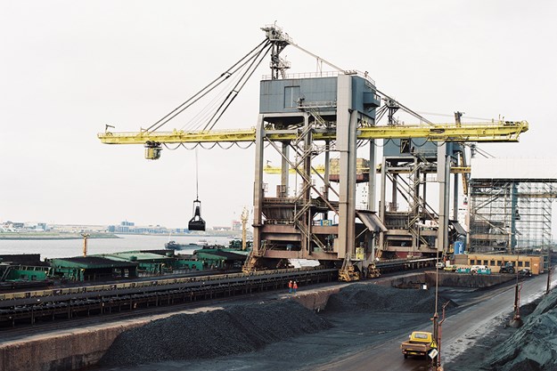 大抓起重机控制Tata钢IJMUIDEN