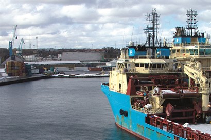 Shore供电为Maersk供应服务停靠船提供高成本效益解决办法