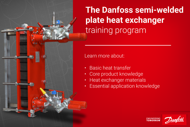 Danfos半焊板热交换程序